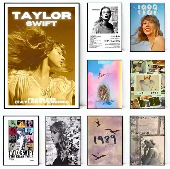 🎁 CUSTOM Taylor Swift Music Classic Series Album Print Wall Art Room Home Decor - Picture 1 of 16